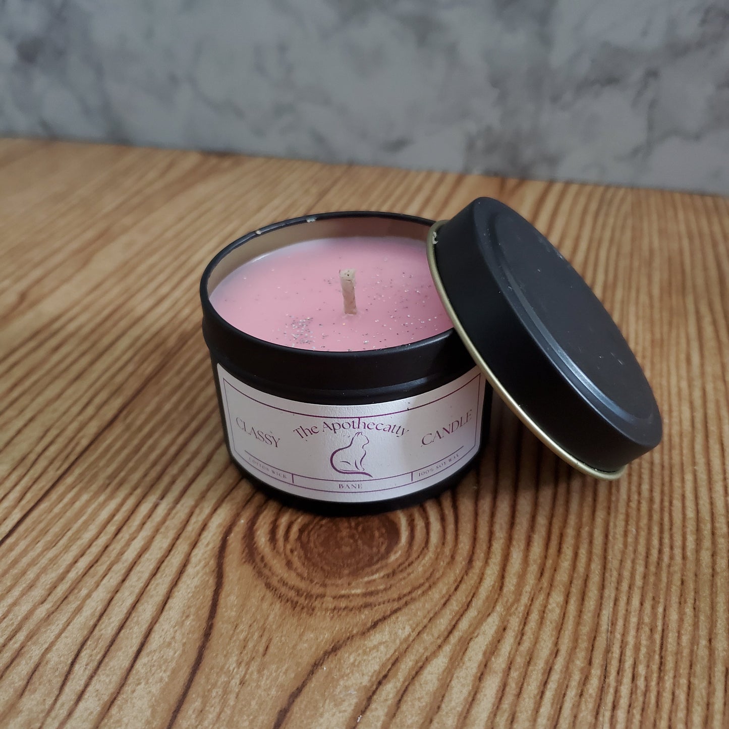 Class-y Soy Wax Candle (Cotton Wick)