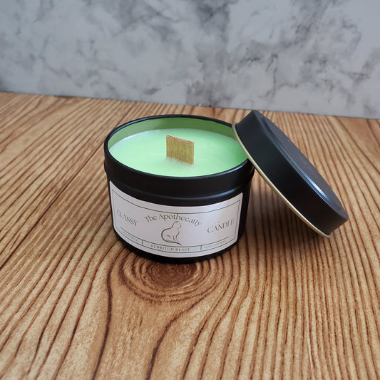Class-y Soy Wax Candle (Wood Wick)