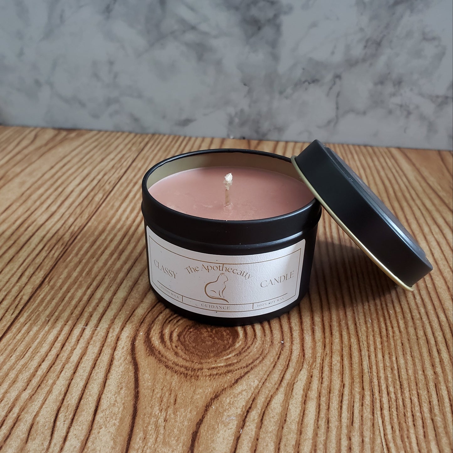 Class-y Soy Wax Candle (Cotton Wick)