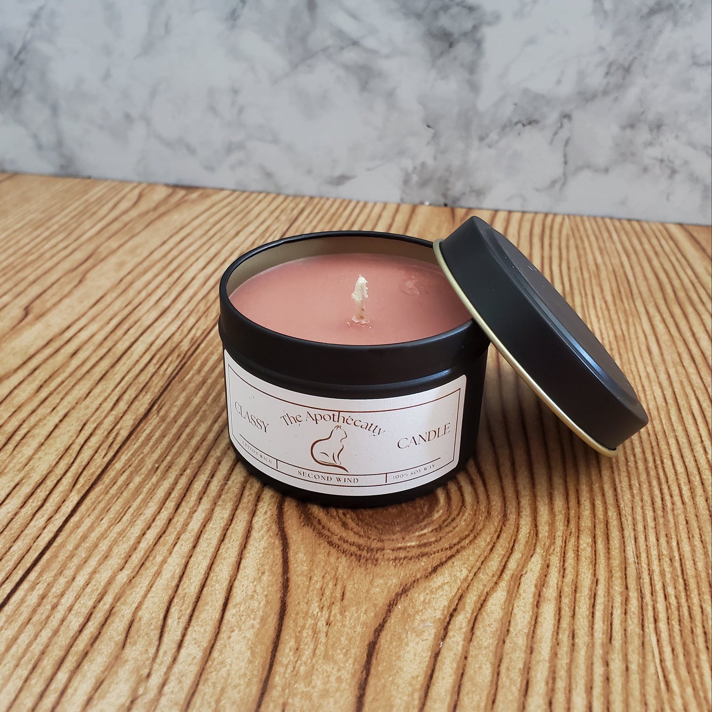 Class-y Soy Wax Candle (Cotton Wick)