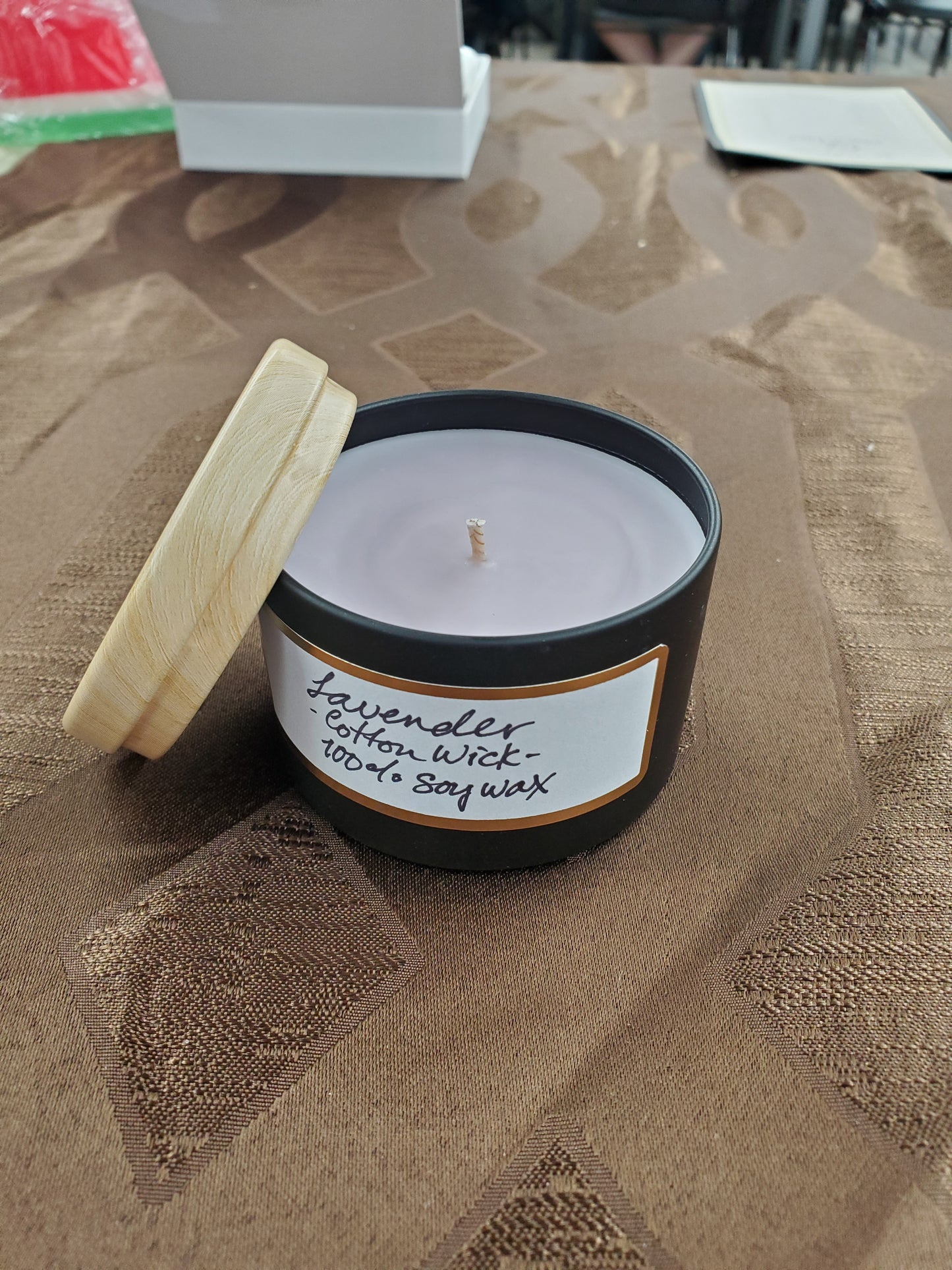 Small Soy Wax Candle (Cotton Wick)
